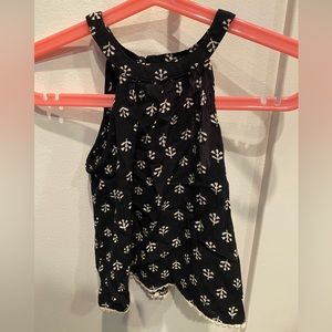 Old navy button back tank top